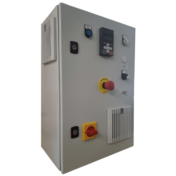Picture of IP54 Enclosed 2.2kW/3kW 230V 1ph to 3ph AC Inverter Drive